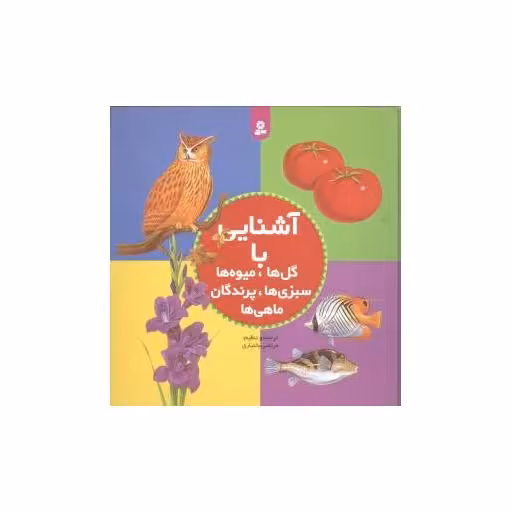 کتاب آشناییها (آشنایی با گل‌ها میوه‌ها سبزیها پرندگان) اثر مرتضی بختیاری