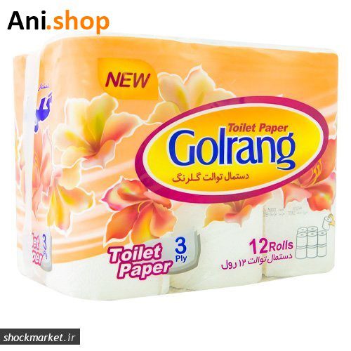 دستمال 12 قلو گلرنگ