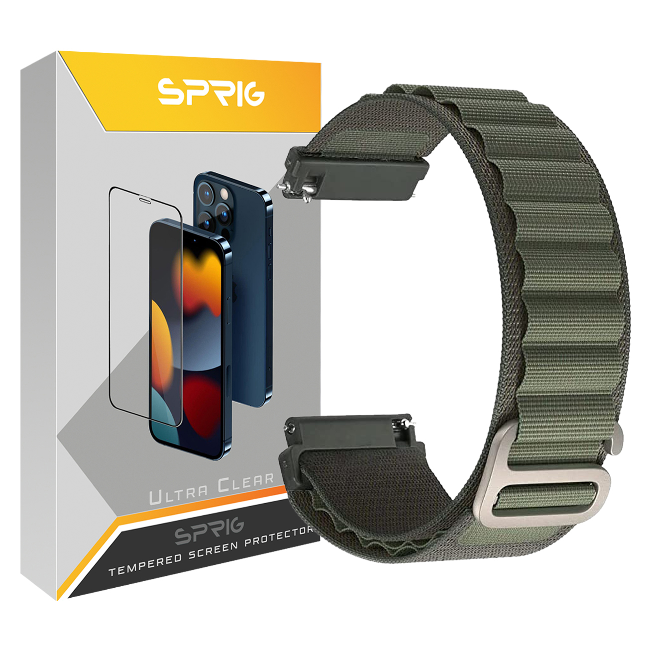 بند اسپریگ مدل Loop Alpine TW مناسب برای ساعت هوشمند شیائومی Amazfit Stratos