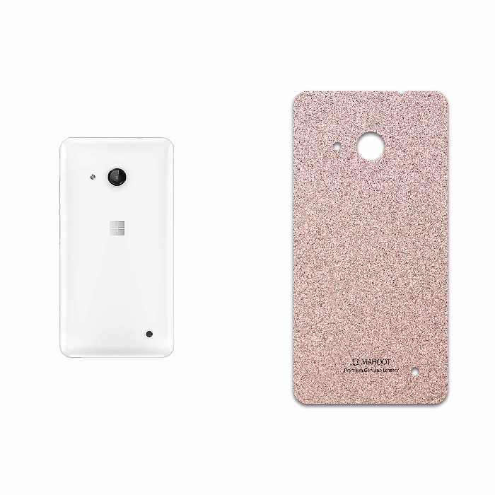 برچسب پوششی ماهوت مدل Rose Gold Leather مناسب برای گوشی موبایل مایکروسافت Lumia 550