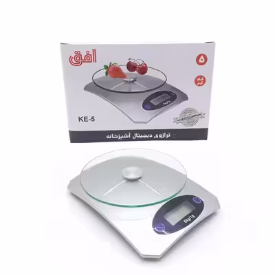 ترازوی آشپزخانه افق مدل توت فرنگی