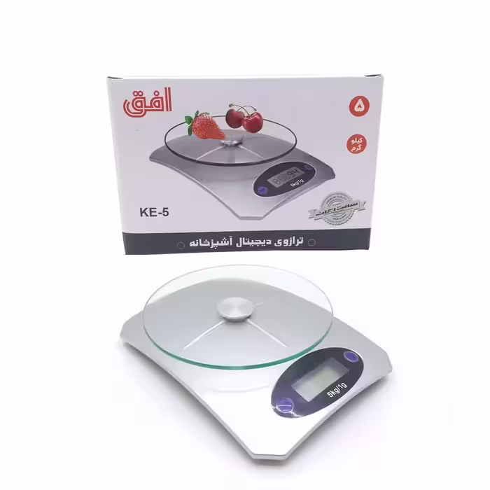 ترازوی آشپزخانه افق مدل توت فرنگی