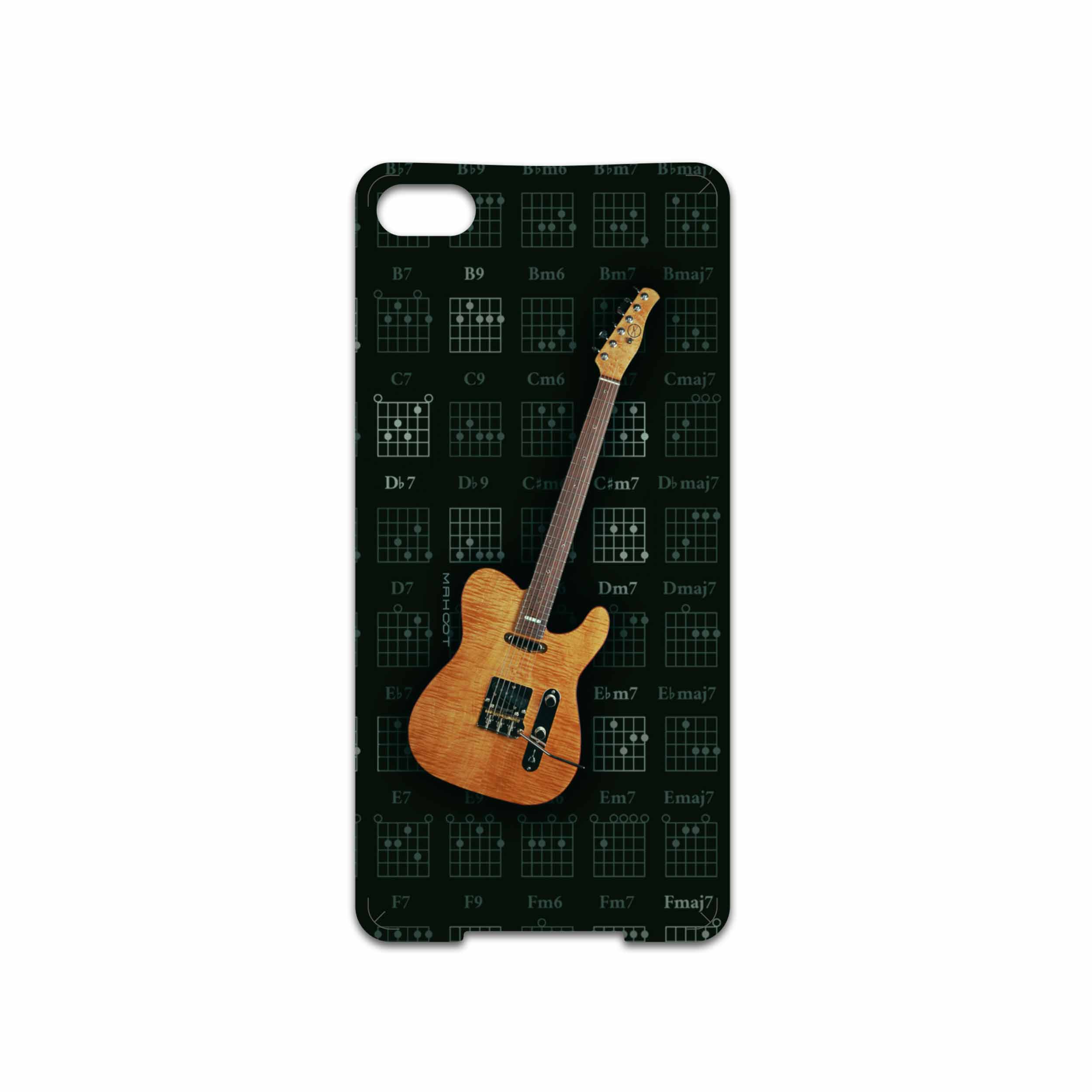 برچسب پوششی ماهوت مدل Guitar-Instrument مناسب برای گوشی موبایل بلک بری Z30
