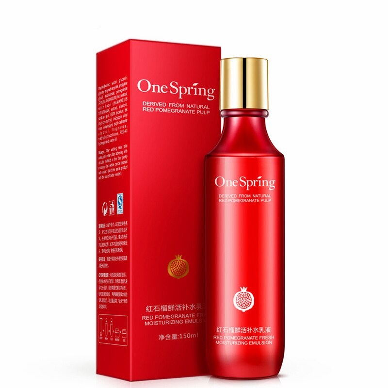 امولسیون عصاره انار وان اسپرینگ ONE SPRING RED POMEGRANATE FRESH MOISTURIZING EM