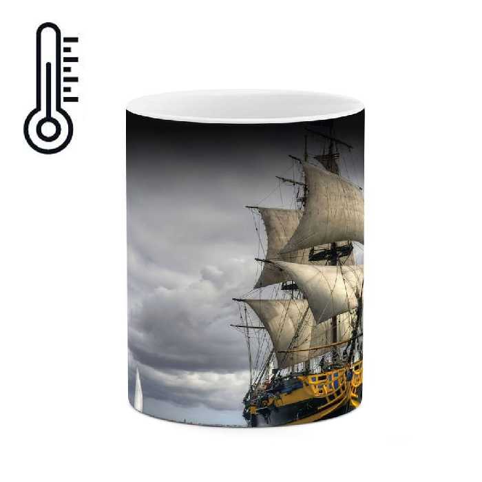 ماگ حرارتی طرح کشتی مدل mgh04604