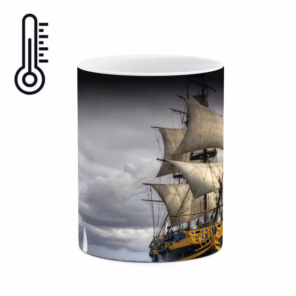 ماگ حرارتی طرح کشتی مدل mgh04604