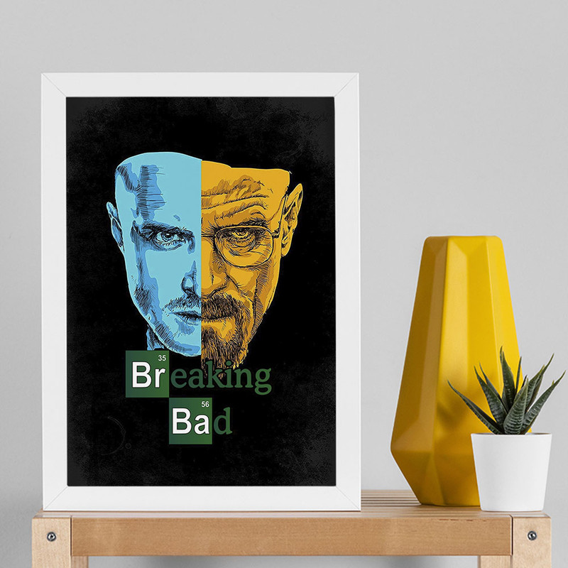 تابلو صبا طرح مدل برکینگ بد کد sw | دنیای قاب
