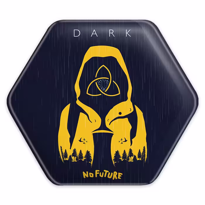 پیکسل خندالو طرح سریال دارک Dark مدل شش ضلعی کد 10171