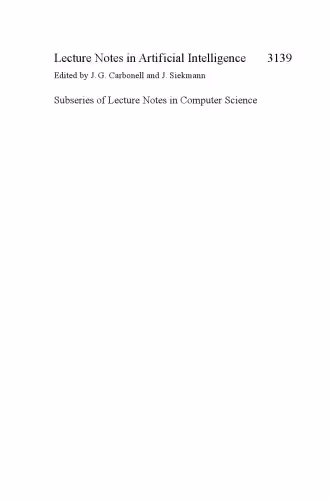 خرید و دانلود نسخه کامل کتاب Embodied Artificial Intelligence: International Seminar, Dagstuhl Castle, Germany, July 7-11, 2003. Revised Papers
