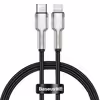 کابل تبدیل USB-C به لایتنینگ باسئوس مدل CATLJK 20W طول 2 متر