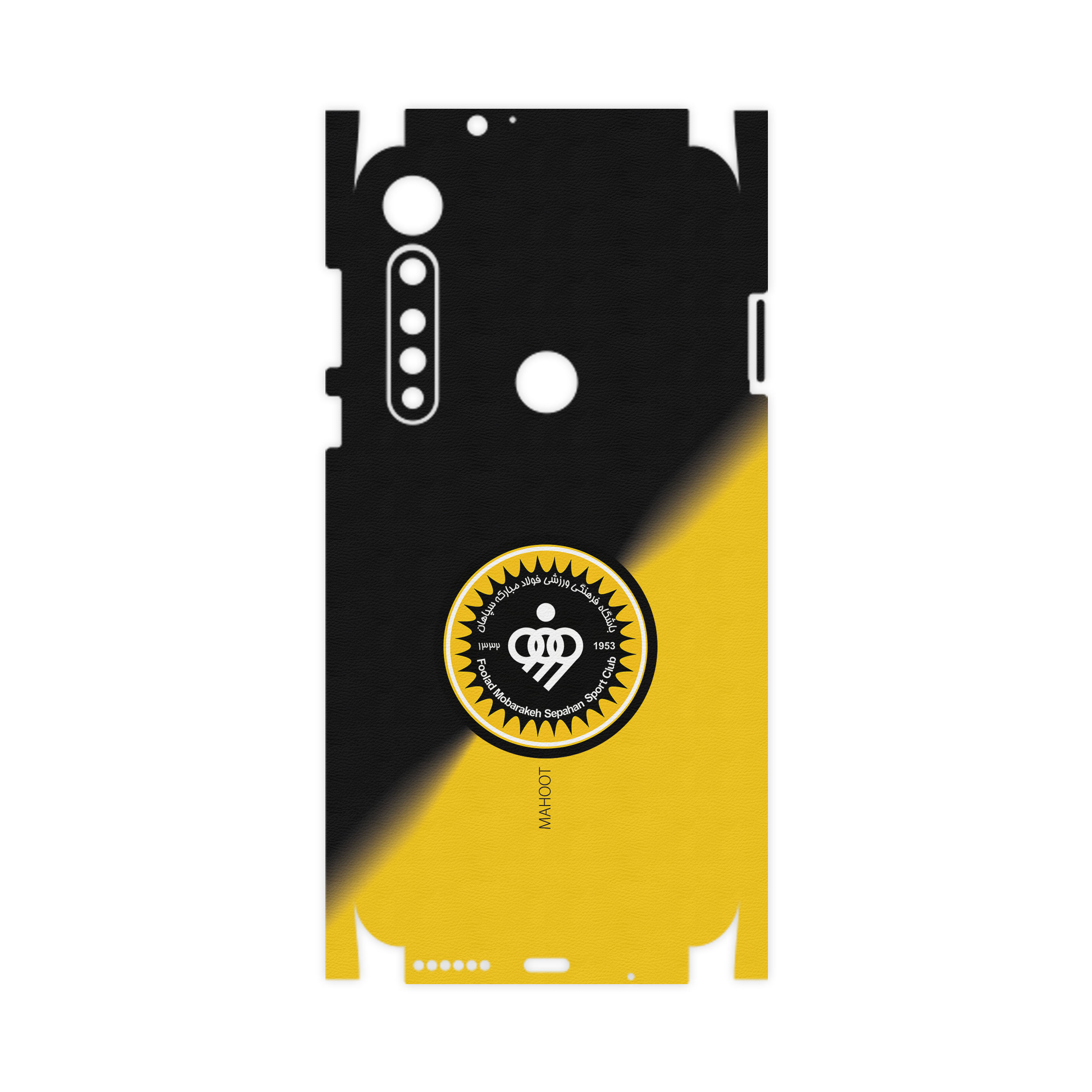 برچسب پوششی ماهوت مدل Sepahan-FC-FullSkin مناسب برای گوشی موبایل موتورولا One Vision Plus