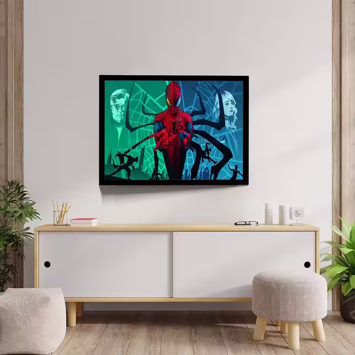 تابلو مدل spider man کد F-17021