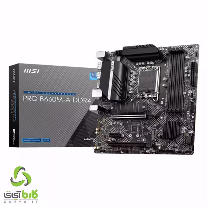 مادربرد ام اس آی مدل PRO B660M-A DDR4 - فروشگاه کارما آی‌تی