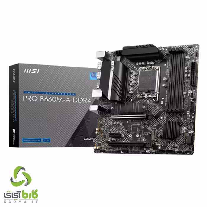 مادربرد ام اس آی مدل PRO B660M-A DDR4 - فروشگاه کارما آی‌تی