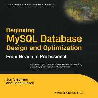 خرید و دانلود نسخه کامل کتاب Beginning MySQL Database Design and Optimization: From Novice to Professional