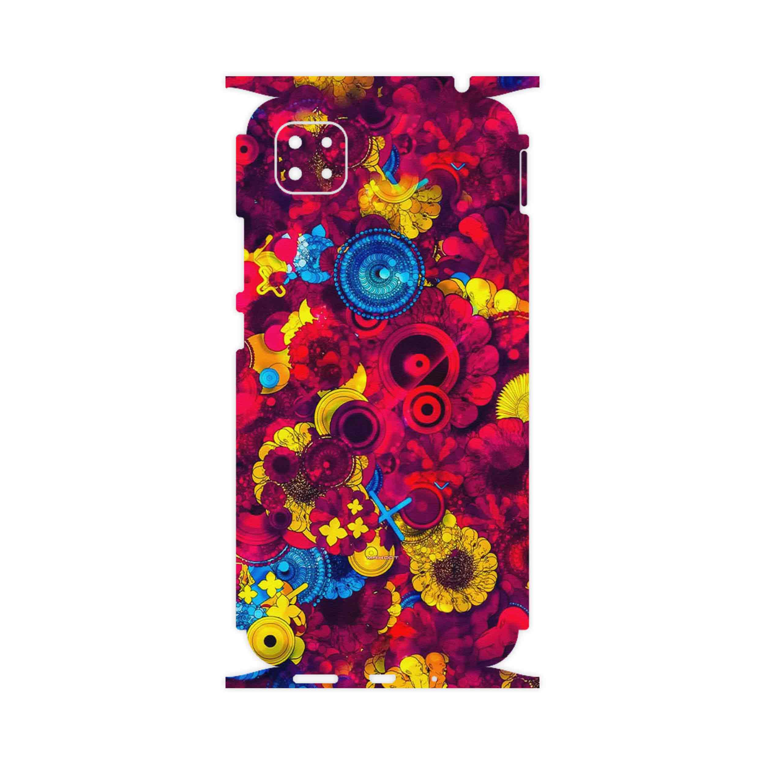 برچسب پوششی ماهوت مدل Vector Flower Garden Digital Art-FullSkin مناسب برای گوشی موبایل شیائومی Poco C3