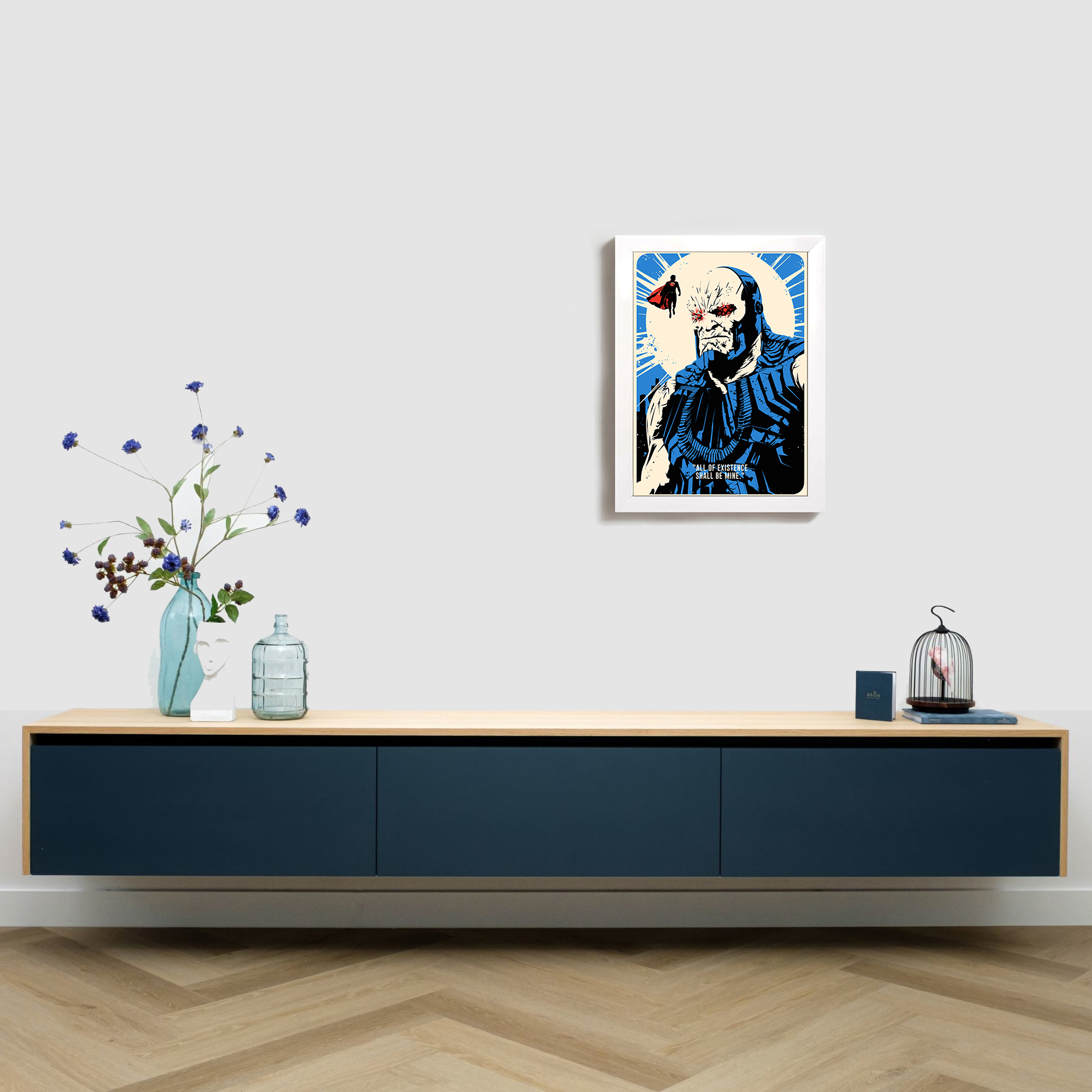 تابلو مدل فیلم سوپرمن دارکساید superman darkside W274