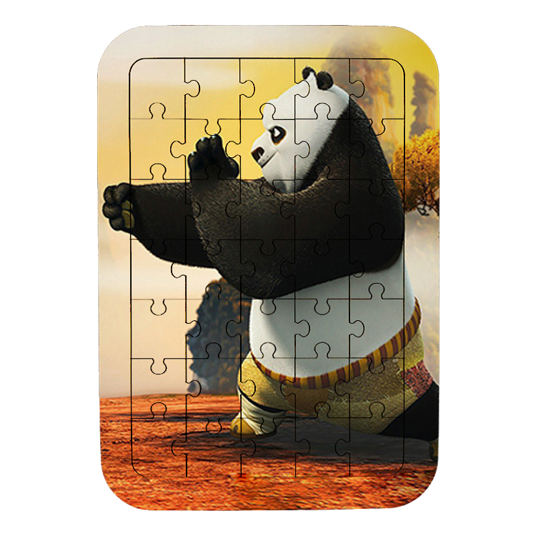 پازل 35 تکه مدل پاندا مونگ فو کار کد 18