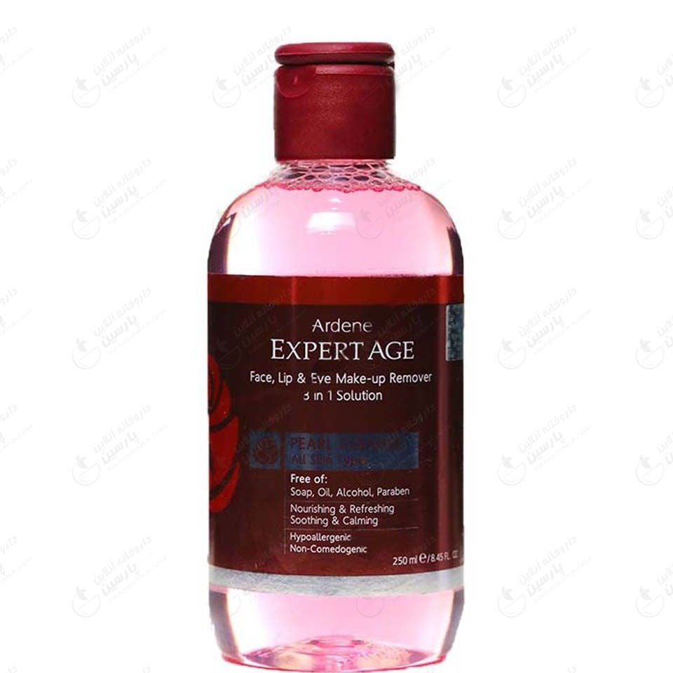 محلول پاک کننده آرایش آردن سری Expert AGE حجم 250 میلی لیتر