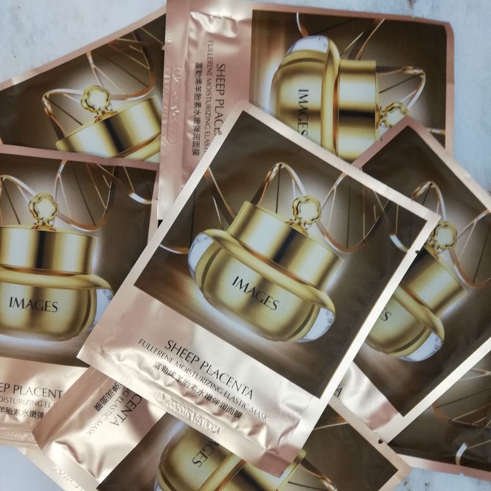 ماسک صورت ورقه ای الاستیک طلایی ایمیجز