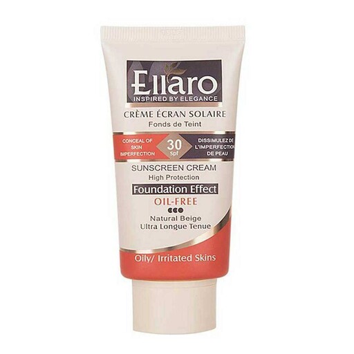 کرم ضد آفتاب الارو فاقد چربی با پوشش کرم پودری SPF30 ( بژ طبیعی 03 )