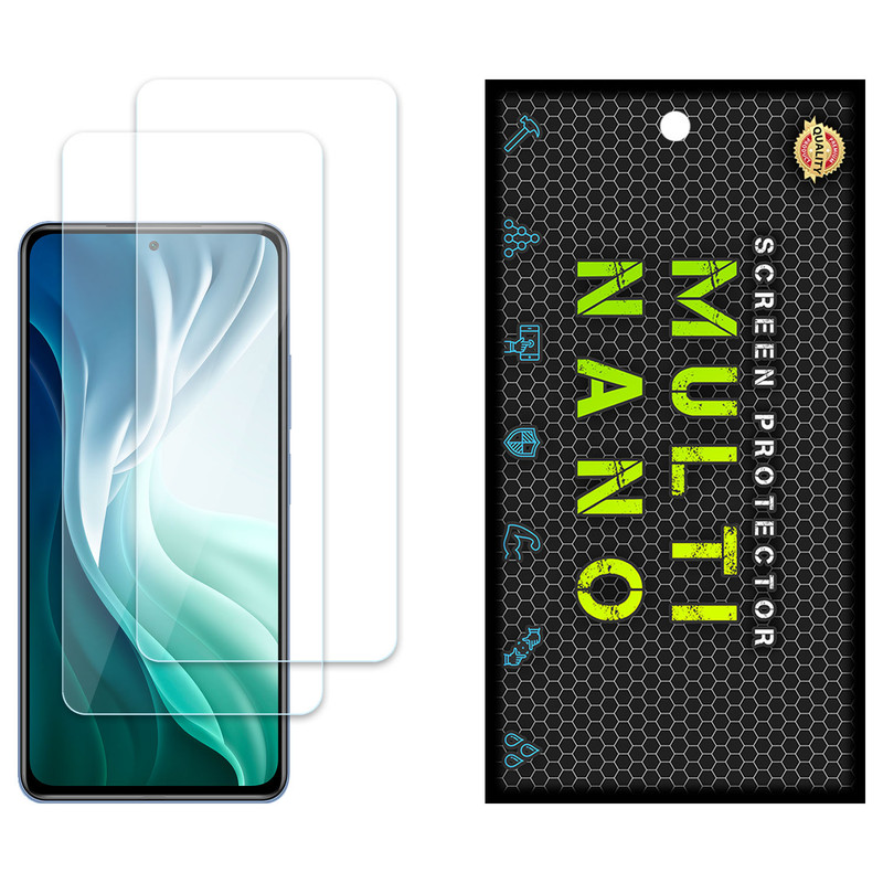 محافظ صفحه نمایش مولتی نانو مدل X-S2N مناسب برای گوشی موبایل شیائومی Mi 11i 5G بسته دو عددی | کالا برتری