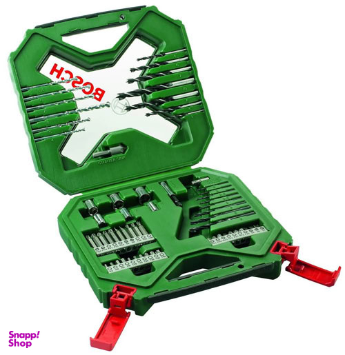 ست 60 عددی انواع مته و سر پیچ گوشتی بوش (Bosch) مدل Xline