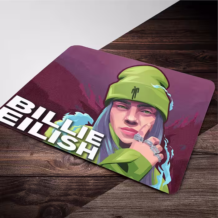 ماوس پد طرح Billie Eilish کد 3296