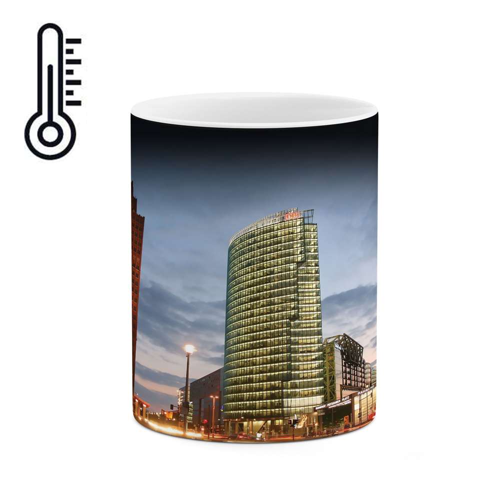 ماگ حرارتی طرح شهر و کوه مدل mgh10251