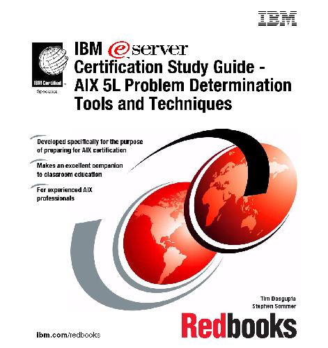 خرید و دانلود نسخه کامل کتاب IBM Certification Study Guide AIX Problem Determination Tools and Techniques