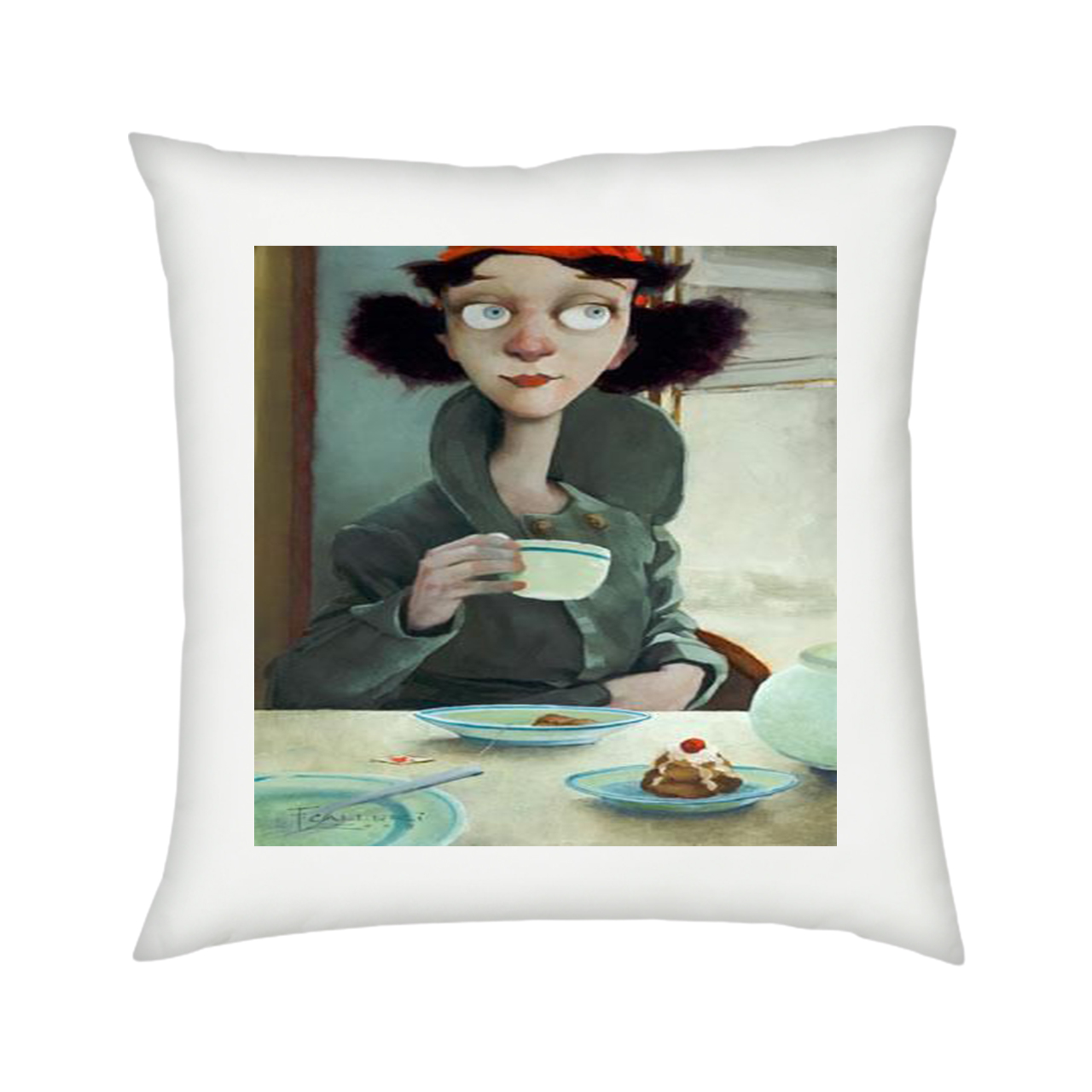 کاور کوسن مدل دختر کد 1582