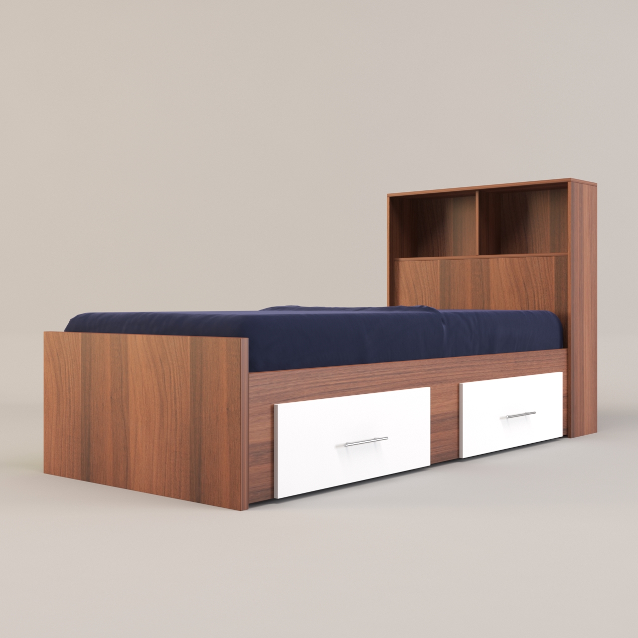 تخت خواب یک نفره مدل FH275 سایز 100x206 سانتی متر