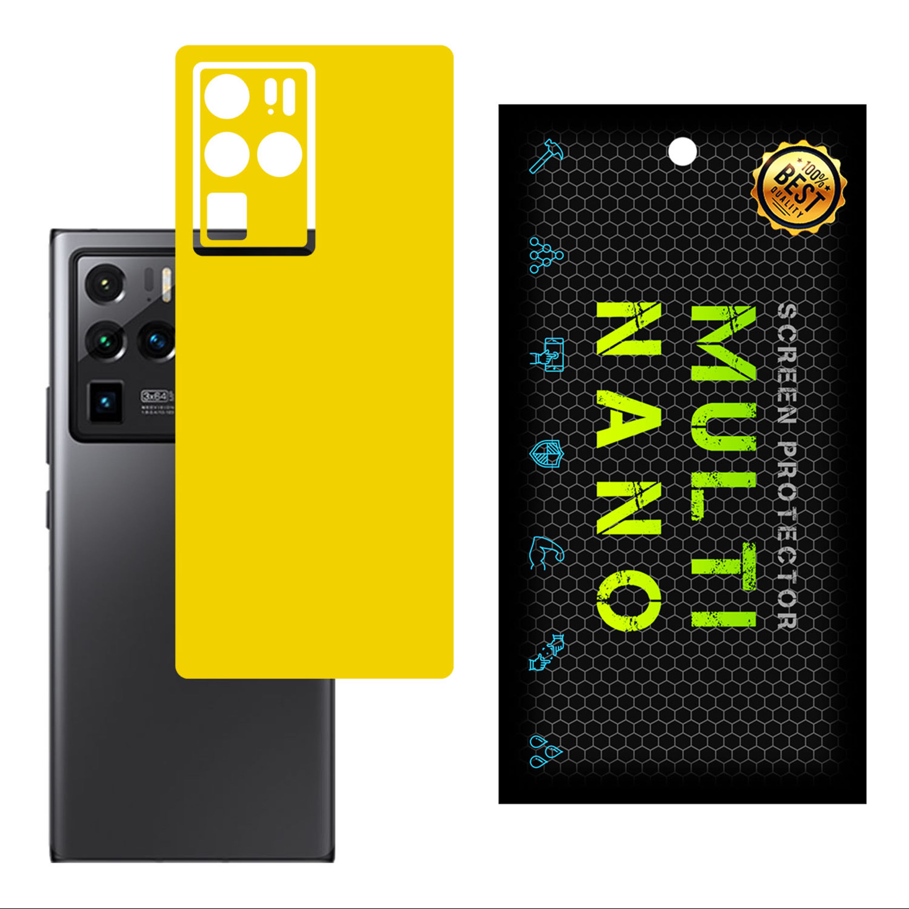 برچسب پوششی MultiNano مدل X-F1M-Yellow   موبایل    زد تی ایی   Nubia Z30 Pro