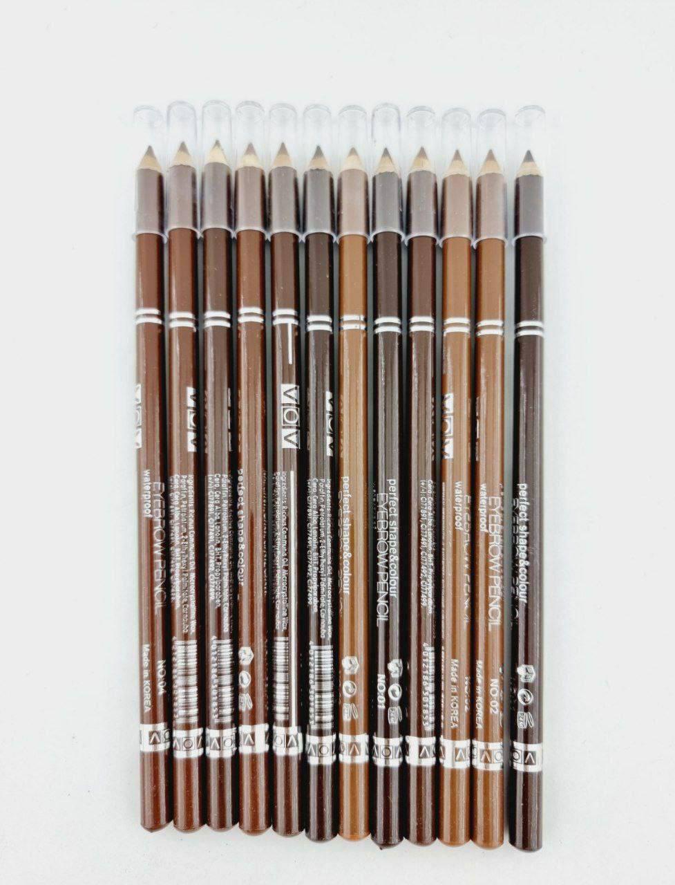 مداد ابرو وو درب شیشه ای