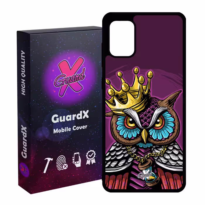 کاور گارد ایکس طرح Owl مدل Glass10081 مناسب برای گوشی موبایل سامسونگ Galaxy A31
