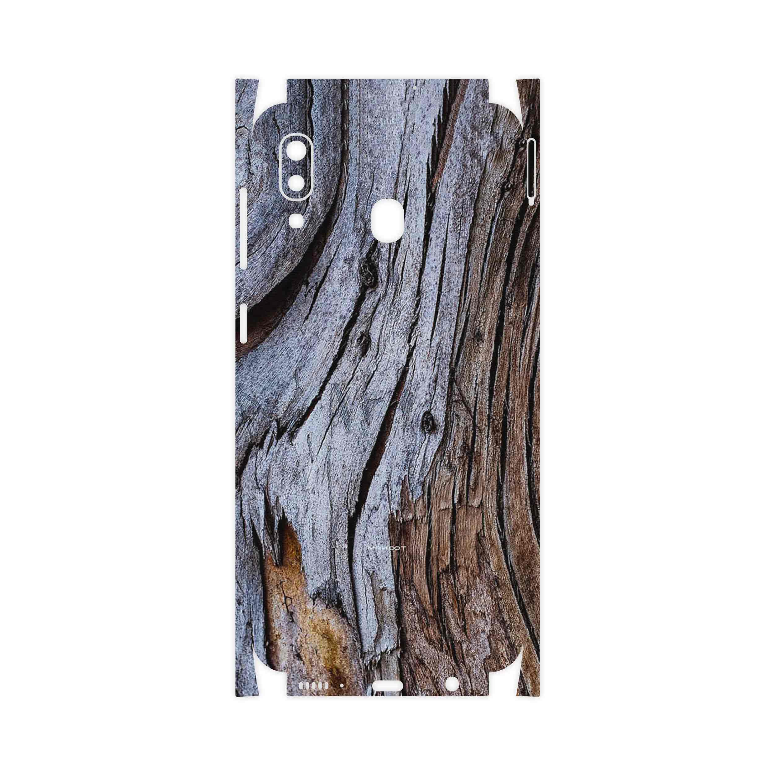 برچسب پوششی ماهوت مدل Wood Texture 7-FullSkin مناسب برای گوشی موبایل سامسونگ Galaxy A20