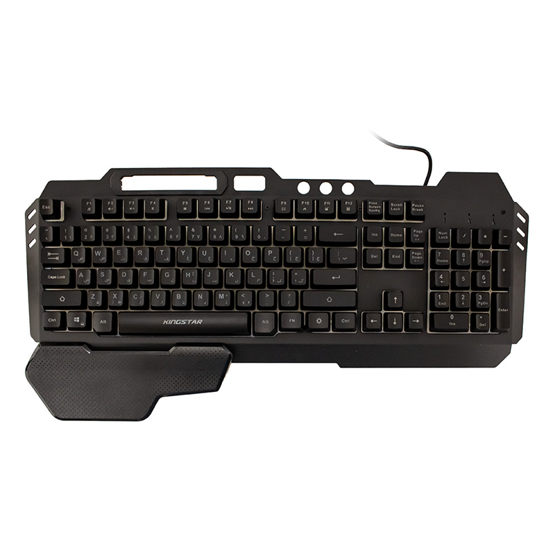 کیبورد سیم دار گیمینگ کینگ استار اورجینال مدل KB155G | ژیوار مارکت - لپتاپ استوک، لوازم جانبی موبایل و کامپیوتر