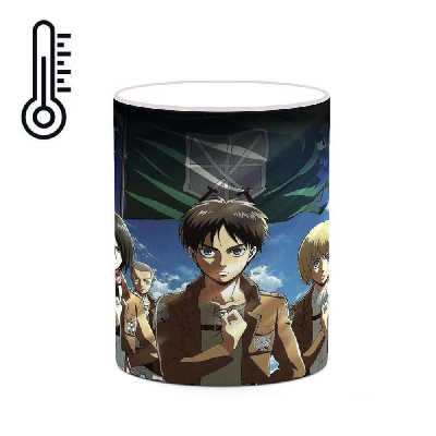 ماگ حرارتی کاکتی طرح انیمه مدل mgh21297