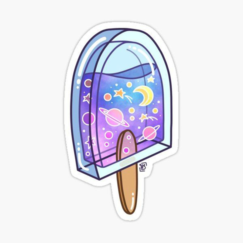 استیکر لپ تاپ طرح kawai کد 2835