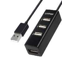 هاب چهار پورت USB 20 یونیتک مدل Y-2140