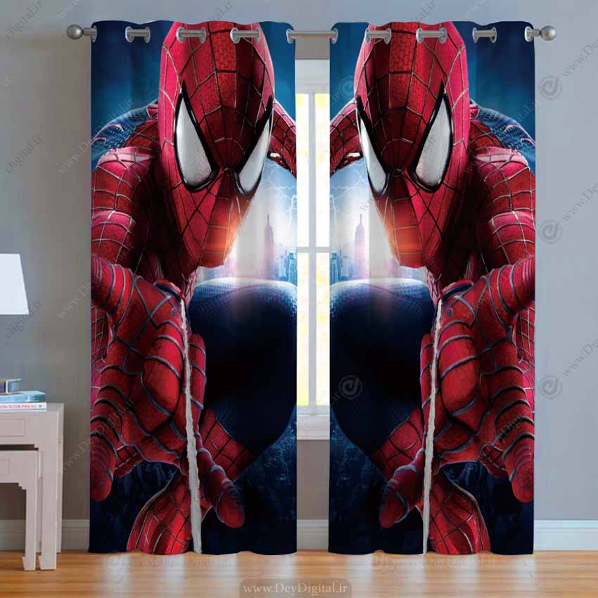 پرده پانچی اسپایدرمن pk-4117