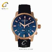 پک کادویی ساعت مچی مردانه بند چرمی مشکی سه موتوره کرنوگراف مونته با بند اضافه جیر قهوه ای M751340 BLRG