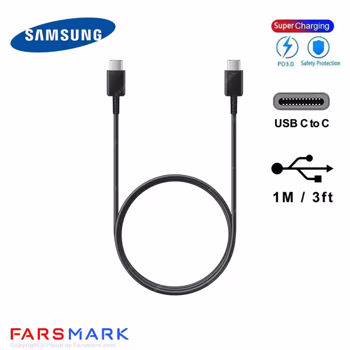 کابل سوپر فست شارژر اصلی سامسونگ Samsung Galaxy F23