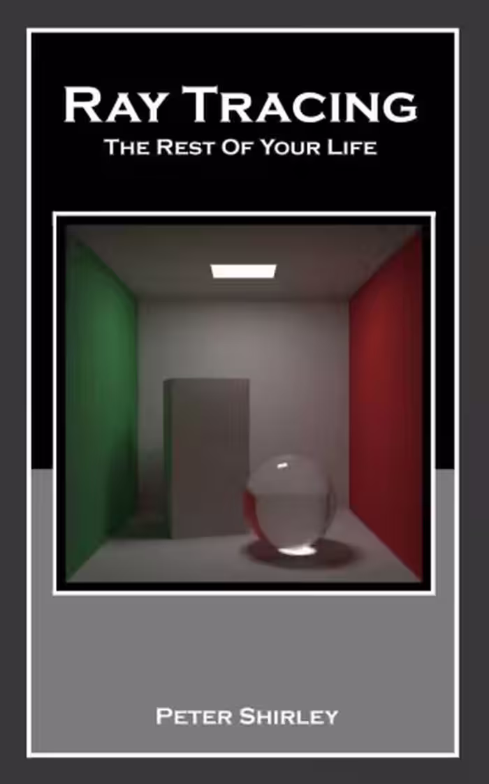 خرید و دانلود نسخه کامل کتاب Ray Tracing: The Rest Of Your Life