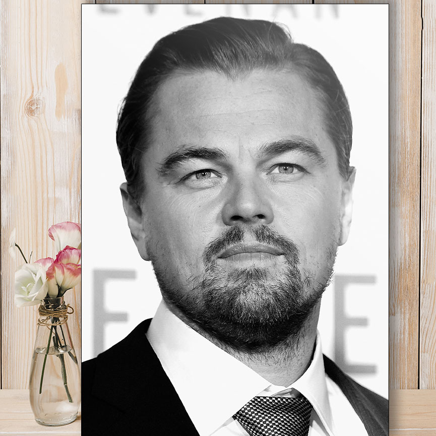 تابلو شاسی گالری استاربوی طرح لئوناردو دیکاپریو مدل بازیگران 02