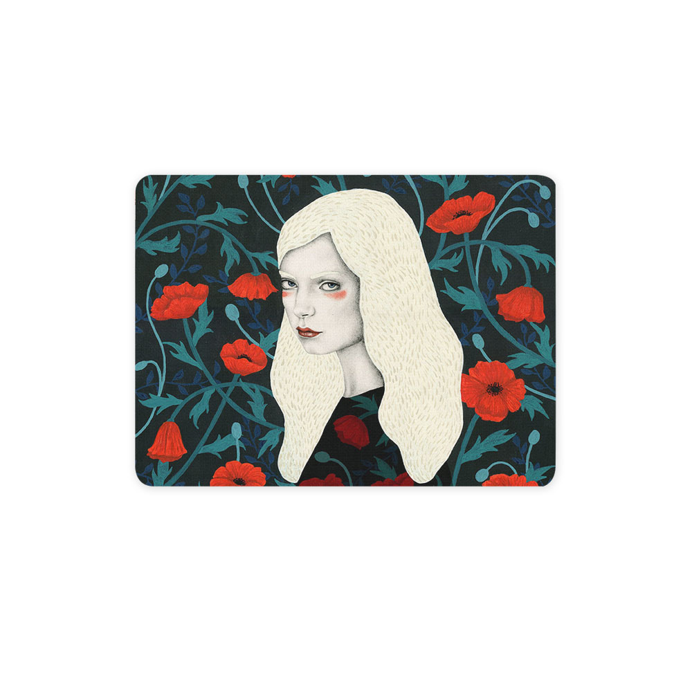 ماوس پد ترمه طراحان ایده مدل دختر زال کد cfp1300