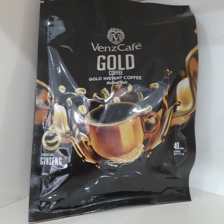 قهوه فوری ونزکافه 40 عددی با جینسینگ 