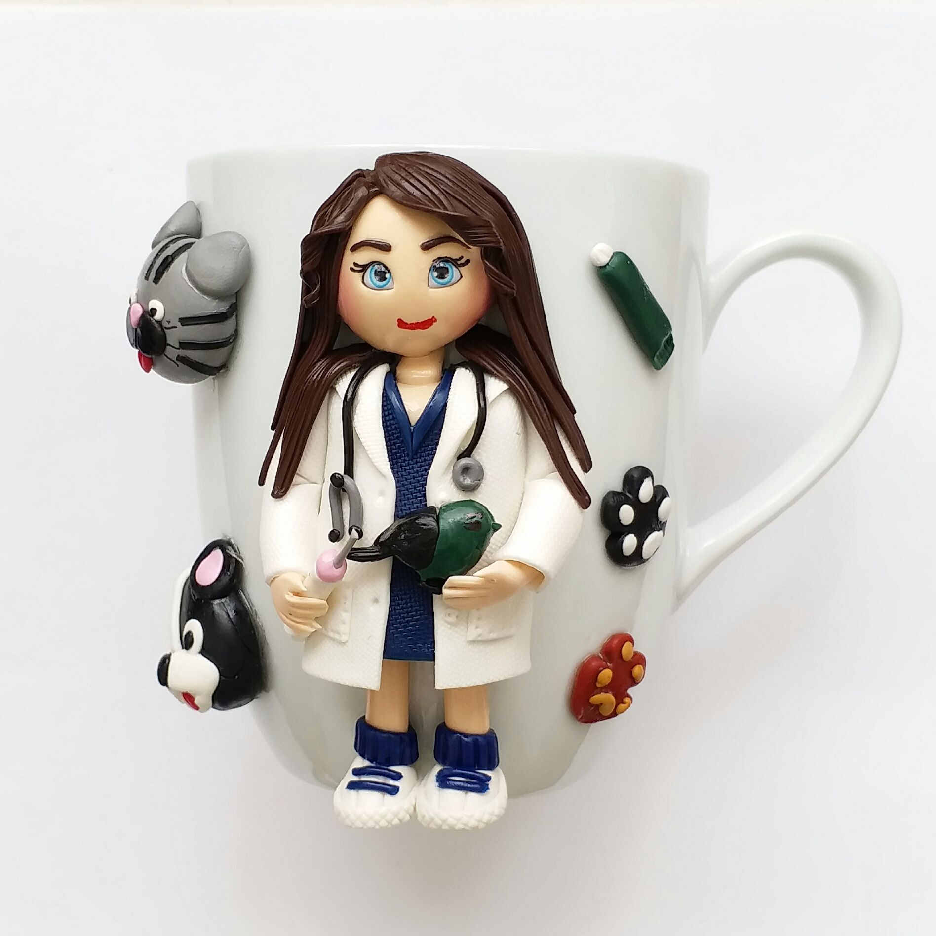 ماگ مدل دختر عروسکی A337