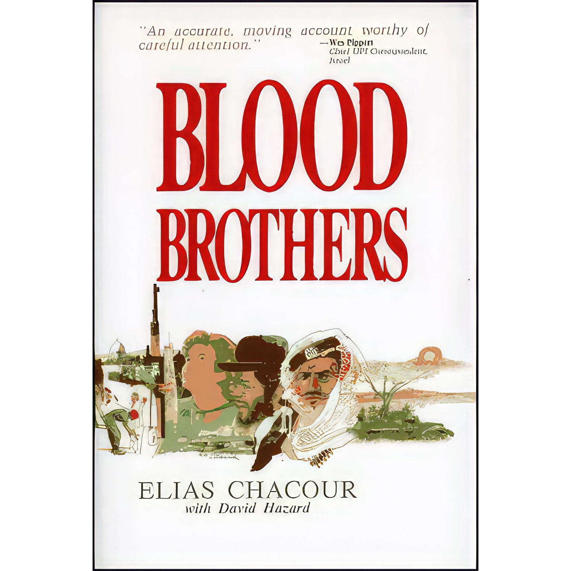 کتاب زبان اصلی Blood Brothers اثر David HazardElias Chacour