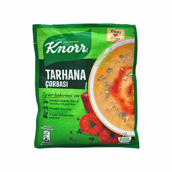سوپ تارهانا فوری 74 گرم کنور - knorr